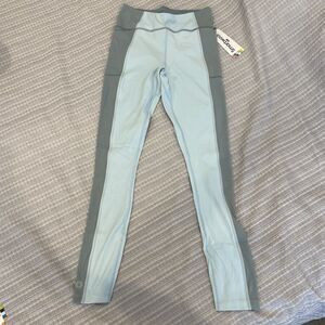 Women's Light Blue and Gray Track Pants (New without tag)